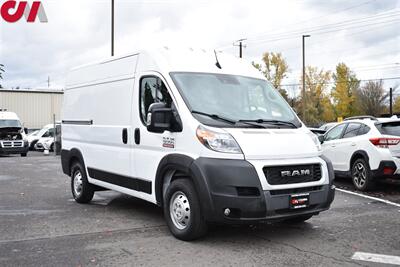 2022 RAM ProMaster 3500 136 WB  3dr High Roof Cargo Van Back-Up Cam! Bluetooth! Vanner Inc Power Inverter w/ Extra Battery! Steel Tank f/ Liquid Storage! Cargo Shelves Both Sides! - Photo 1 - Portland, OR 97266