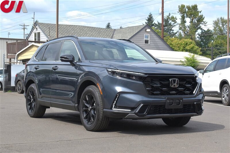 2025 Honda CR-V Hybrid Sport-L  AWD 4dr SUVParking Sensors! Back-Up Cam! Adaptive Cruise Control! EV/Econ/Snow/Sport Modes! Power Liftgate! Heated Leather Seats!