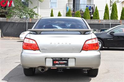 2005 Subaru Impreza 2.5 RS  AWD 4dr Sedan! Sport-Tuned Suspension! Performance Design Front Seats! Back Up Cam! Bluetooth! USB/Aux-In! Cruise Control! All Weather Rubber Mats! Tow Hitch! - Photo 4 - Portland, OR 97266