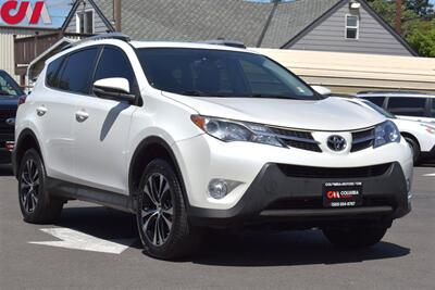 2015 Toyota RAV4 Limited  AWD 4dr SUV! Back Up Cam! Blind Spot Monitor! Bluetooth! Eco & Sport Modes! Navi! Center Lock Diff! Heated Leather Seats! Sunroof! Powered Liftgate! - Photo 1 - Portland, OR 97266