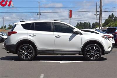 2015 Toyota RAV4 Limited  AWD 4dr SUV! Back Up Cam! Blind Spot Monitor! Bluetooth! Eco & Sport Modes! Navi! Center Lock Diff! Heated Leather Seats! Sunroof! Powered Liftgate! - Photo 6 - Portland, OR 97266