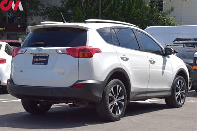 2015 Toyota RAV4 Limited  AWD 4dr SUV! Back Up Cam! Blind Spot Monitor! Bluetooth! Eco & Sport Modes! Navi! Center Lock Diff! Heated Leather Seats! Sunroof! Powered Liftgate! - Photo 5 - Portland, OR 97266