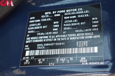 2013 Ford Transit Connect XLT 4dr Cargo Mini-Van w/Side and Rear Glass! Cruise Control! ABS! AdvanceTrac w/Roll Stability Control! Full-Size Spare Tire! - Photo 28 - Portland, OR 97266