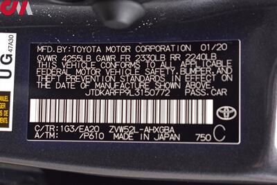 2020 Toyota Prius Prime Limited  4dr Hatchback Back-Up Camera! Park Assist! Bluetooth! GPS Nav! EV Mode! 55MPG City! 53MPG Hwy! Heated Leather Seats! QI Wireless Charger! Cargo Cover! - Photo 31 - Portland, OR 97266