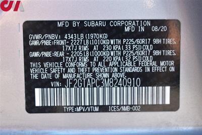2021 Subaru Crosstrek Premium  AWD 4dr Crossover CVT**BY APPOINTMENT ONLY**EyeSight Assist! X-Mode! SI-Drive! Lane Assist! Rear View Camera! Apple CarPlay & Android Auto! Heated Seats! Roof Rails! - Photo 31 - Portland, OR 97266