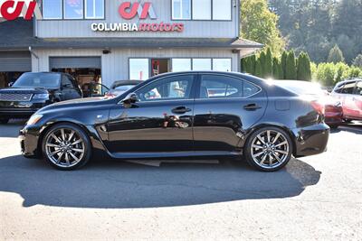 2009 Lexus IS F  4dr Sedan! Leather Heated Seats! Dual Power Front Seats! Bluetooth! Navigation System! Sensing Keyless Entry! Remote Start! Back-Up Cam! Sun Roof! (TRAC), Normal Mode & Sport Mode! - Photo 9 - Portland, OR 97266