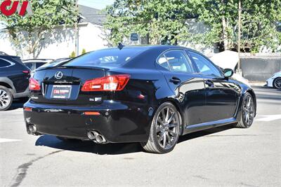 2009 Lexus IS F  4dr Sedan! Leather Heated Seats! Dual Power Front Seats! Bluetooth! Navigation System! Sensing Keyless Entry! Remote Start! Back-Up Cam! Sun Roof! (TRAC), Normal Mode & Sport Mode! - Photo 5 - Portland, OR 97266