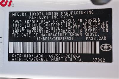 2014 Toyota Camry XLE  4dr Sedan 25 City MPG! 35 Hwy MPG!  Back Up Camera! Blind Spot Monitor! Bluetooth! Heated Leather Seats! - Photo 29 - Portland, OR 97266