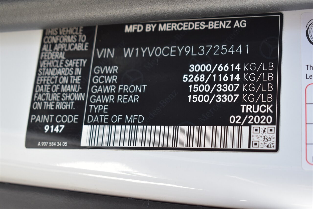 2020 Mercedes-Benz Metris Cargo 3dr 135 WB Mini-Van! Back-Up Camera! Driver Monitoring-Alert! Cruise Control! Ladder Rack! Bluetooth Connectivity! DYNAMIC SELECT Drive Modes! - Photo 34 - Portland, OR 97266