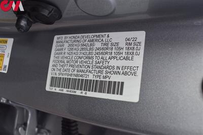 2022 Honda Pilot TrailSport  AWD 4dr SUV**BY APPOINTMENT ONLY**Back-Up Camera! Lane Assist! Adaptive Cruise Control! ECO Mode! Apple CarPlay! Android Auto! GPS Nav! Heated Leather Seats! Power Liftgate! - Photo 31 - Portland, OR 97266