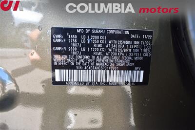 2023 Subaru Outback Limited  AWD 4dr Crossover! EyeSight Assist! Back Up Camera! Blind Spot Monitor! Apple CarPlay! Android Auto! Heated Leather Seats! Sunroof! Powered Liftgate! - Photo 26 - Portland, OR 97266