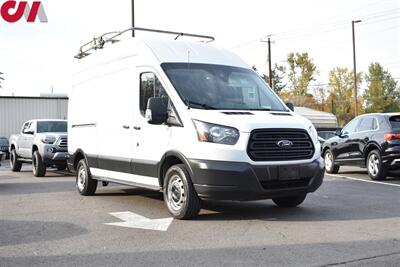 2017 Ford Transit 350  3dr LWB High Roof Cargo Van w/Sliding Passengers Side Door  **BY APPOINTMENT ONLY** Back-Up Camera! Ladder Rack w/Straps! Bulkhead Partition w/Sliding Door! Bluetooth! - Photo 1 - Portland, OR 97266