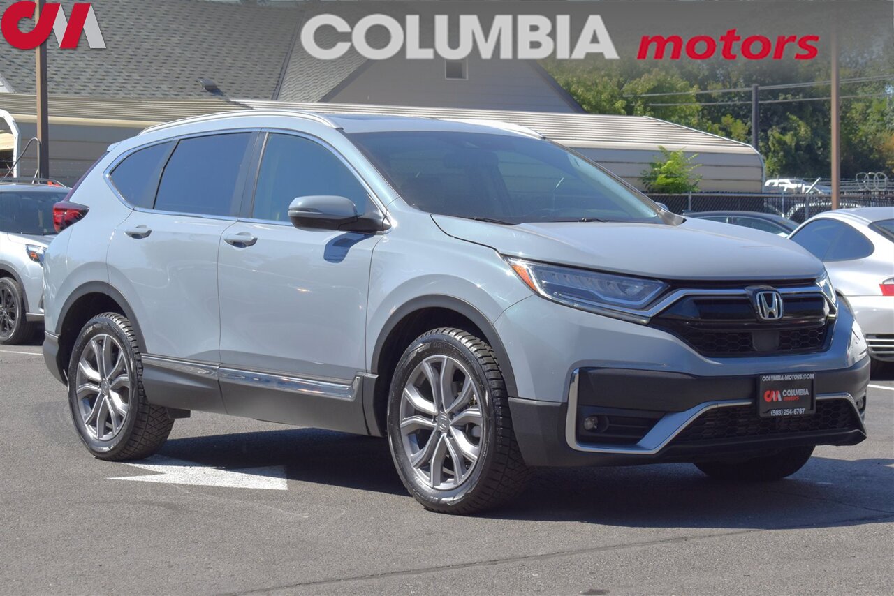 2021 Honda CR-V Touring  AWD 4dr SUV Pre-Collision System! Lane Departure! Back-Up Camera! GPS Nav! Bluetooth! Wireless Charging Pad! Heated Leather Seats! - Photo 1 - Portland, OR 97266