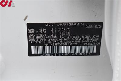 2020 Subaru Legacy Premium AWD 4dr Sedan! EyeSight Assist Tech! Rear-View Camera! Lane Assist & Collision Mitigation! Heated Seats! Apple CarPlay! Android Auto! All Weather Floor Mats! - Photo 26 - Portland, OR 97266