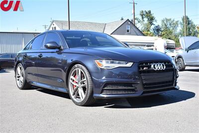 2017 Audi S6 4.0T quattro Premium Plus  AWD 4.0T Quattrro Premium Plus 4dr Sedan! Bose Sound System w/Subwoofer! Audi MMI Navigation! Audi Smartphone Interface! Heated Front&Back S6 Sport Seats! - Photo 1 - Portland, OR 97266