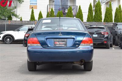 2006 Mitsubishi Lancer ES  4dr Sedan! Mechanically Inspected! Fuel-Efficient 4-Cylinder Engine! Cruise Control! CD Player/AC/Power Windows! - Photo 4 - Portland, OR 97266