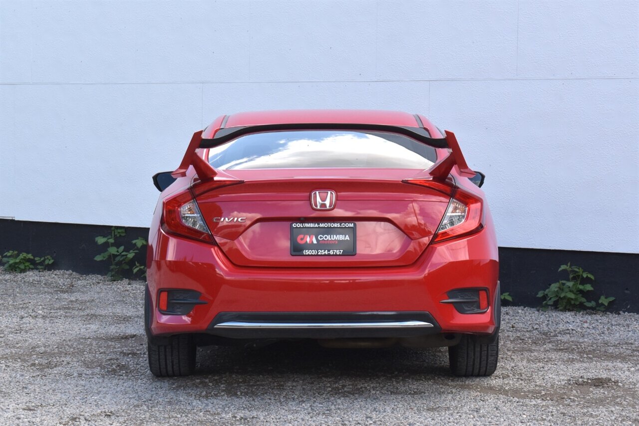 2019 Honda Civic LX Appointment Only! CVT! 30 City MPG! 38 Hwy MPG! Back up Camera! Collision Mitigation! Lane Keeping Assist! Adaptive Cruise Control! Road Departure Mitigation System! Bluetooth! High Wing Spoiler! - Photo 4 - Portland, OR 97266