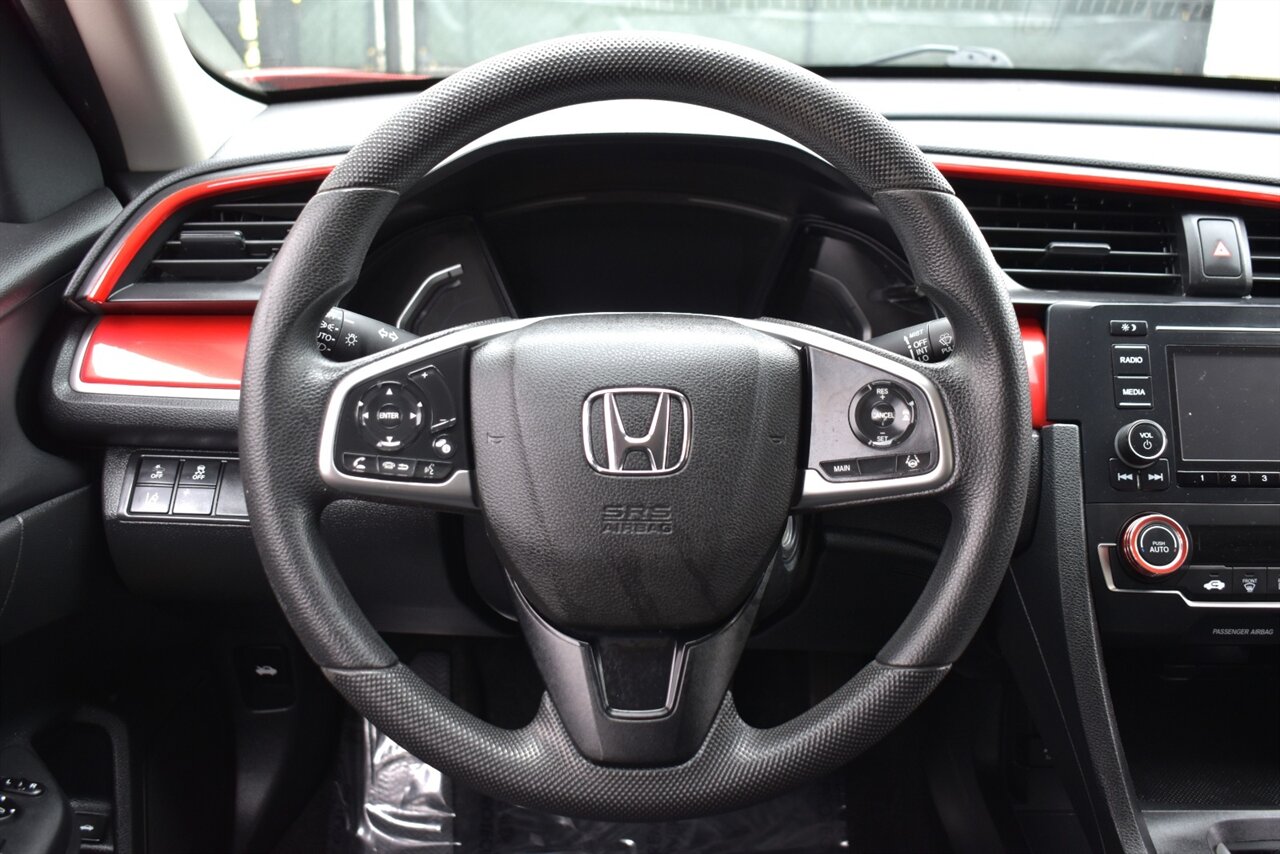 2019 Honda Civic LX 4dr Sedan CVT! 30 City MPG! 38 Hwy MPG! Back up Camera! Collision Mitigation! Lane Keeping Assist! Adaptive Cruise Control! Road Departure Mitigation System! Bluetooth! High Wing Spoiler! - Photo 13 - Portland, OR 97266