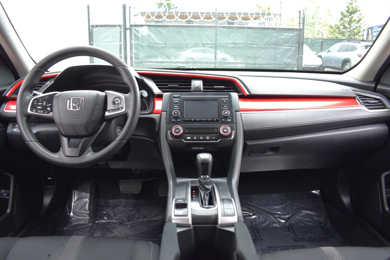 2019 Honda Civic LX 4dr Sedan CVT! 30 City MPG! 38 Hwy MPG! Back up Camera! Collision Mitigation! Lane Keeping Assist! Adaptive Cruise Control! Road Departure Mitigation System! Bluetooth! High Wing Spoiler! - Photo 12 - Portland, OR 97266