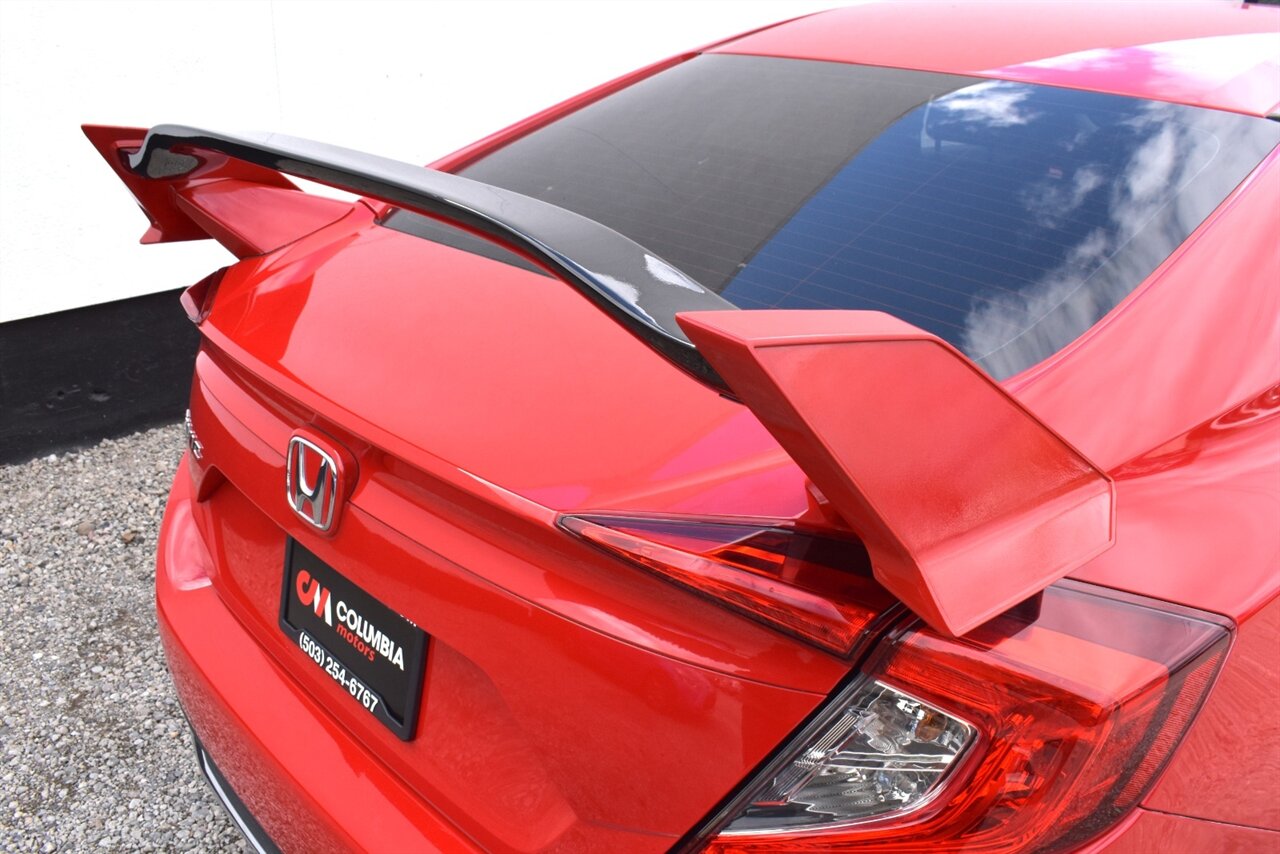 2019 Honda Civic LX 4dr Sedan CVT! 30 City MPG! 38 Hwy MPG! Back up Camera! Collision Mitigation! Lane Keeping Assist! Adaptive Cruise Control! Road Departure Mitigation System! Bluetooth! High Wing Spoiler! - Photo 27 - Portland, OR 97266