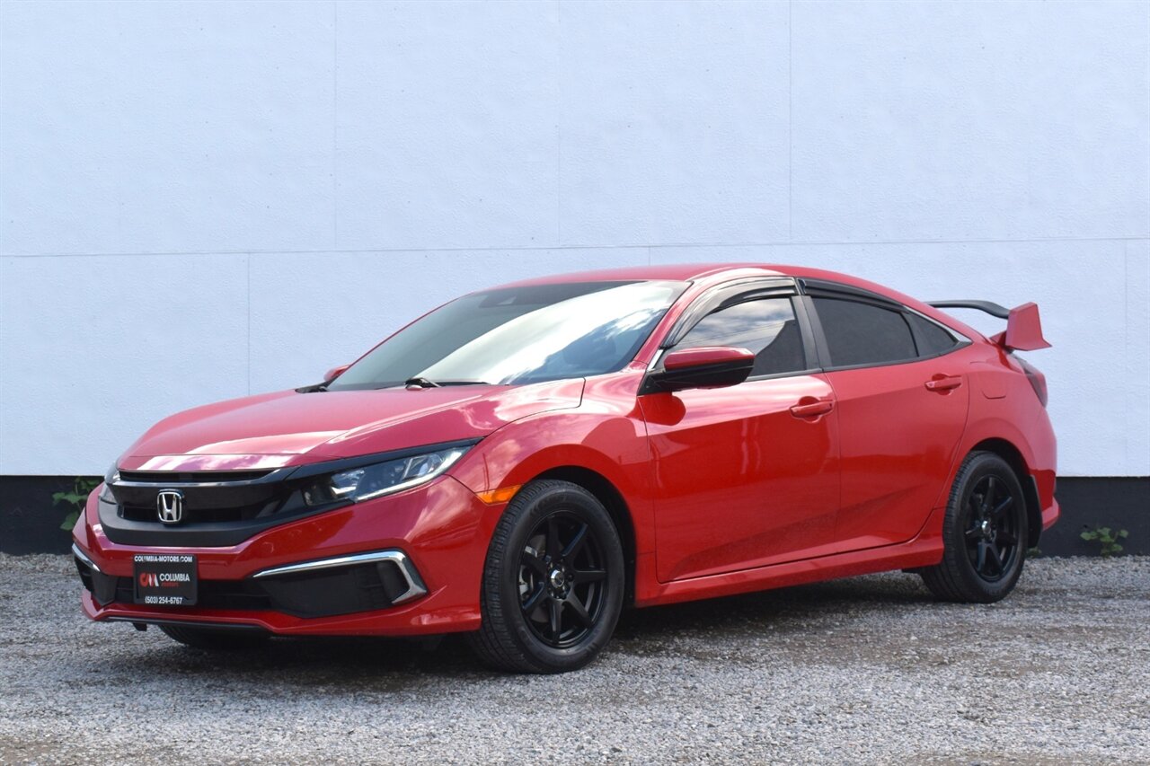 2019 Honda Civic LX Appointment Only! CVT! 30 City MPG! 38 Hwy MPG! Back up Camera! Collision Mitigation! Lane Keeping Assist! Adaptive Cruise Control! Road Departure Mitigation System! Bluetooth! High Wing Spoiler! - Photo 8 - Portland, OR 97266