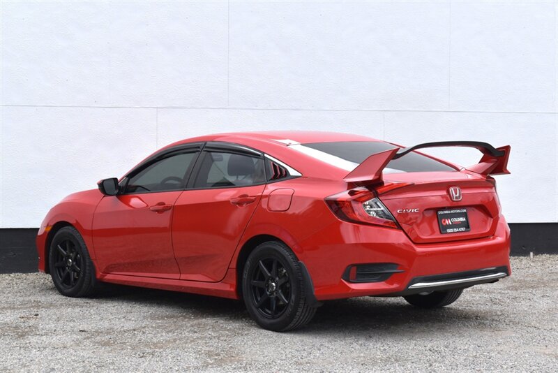 2019 Honda Civic LX  4dr Sedan CVT! 30 City MPG! 38 Hwy MPG! Back up Camera! Collision Mitigation! Lane Keeping Assist! Adaptive Cruise Control! Road Departure Mitigation System! Bluetooth! High Wing Spoiler!