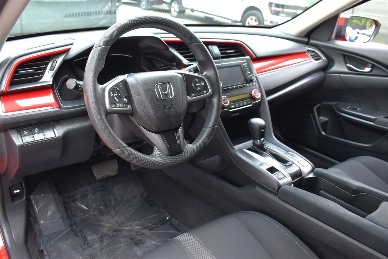 2019 Honda Civic LX 4dr Sedan CVT! 30 City MPG! 38 Hwy MPG! Back up Camera! Collision Mitigation! Lane Keeping Assist! Adaptive Cruise Control! Road Departure Mitigation System! Bluetooth! High Wing Spoiler! - Photo 3 - Portland, OR 97266