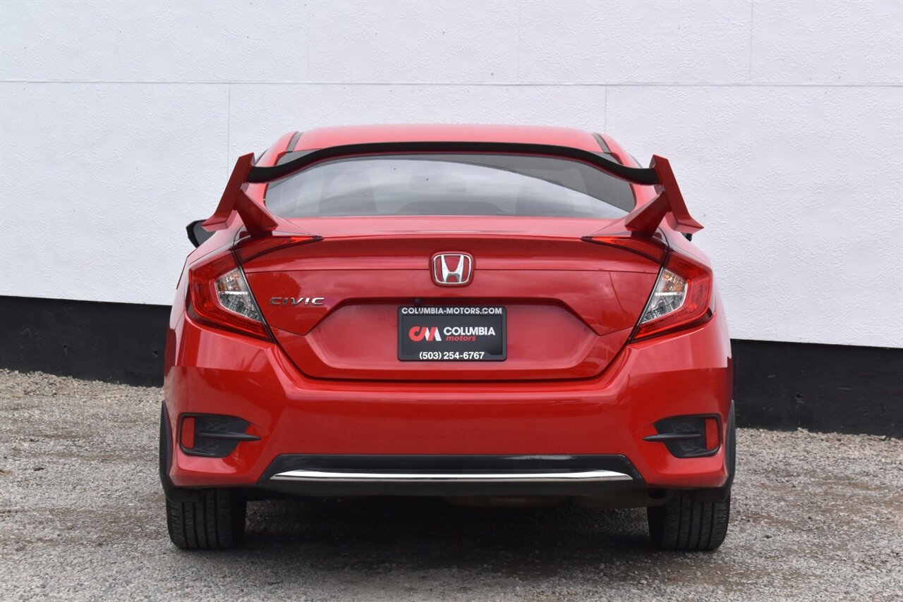 2019 Honda Civic LX 4dr Sedan CVT! 30 City MPG! 38 Hwy MPG! Back up Camera! Collision Mitigation! Lane Keeping Assist! Adaptive Cruise Control! Road Departure Mitigation System! Bluetooth! High Wing Spoiler! - Photo 4 - Portland, OR 97266