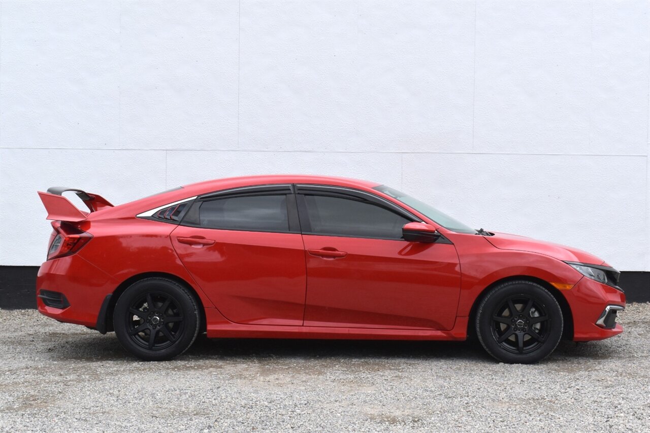2019 Honda Civic LX 4dr Sedan CVT! 30 City MPG! 38 Hwy MPG! Back up Camera! Collision Mitigation! Lane Keeping Assist! Adaptive Cruise Control! Road Departure Mitigation System! Bluetooth! High Wing Spoiler! - Photo 6 - Portland, OR 97266