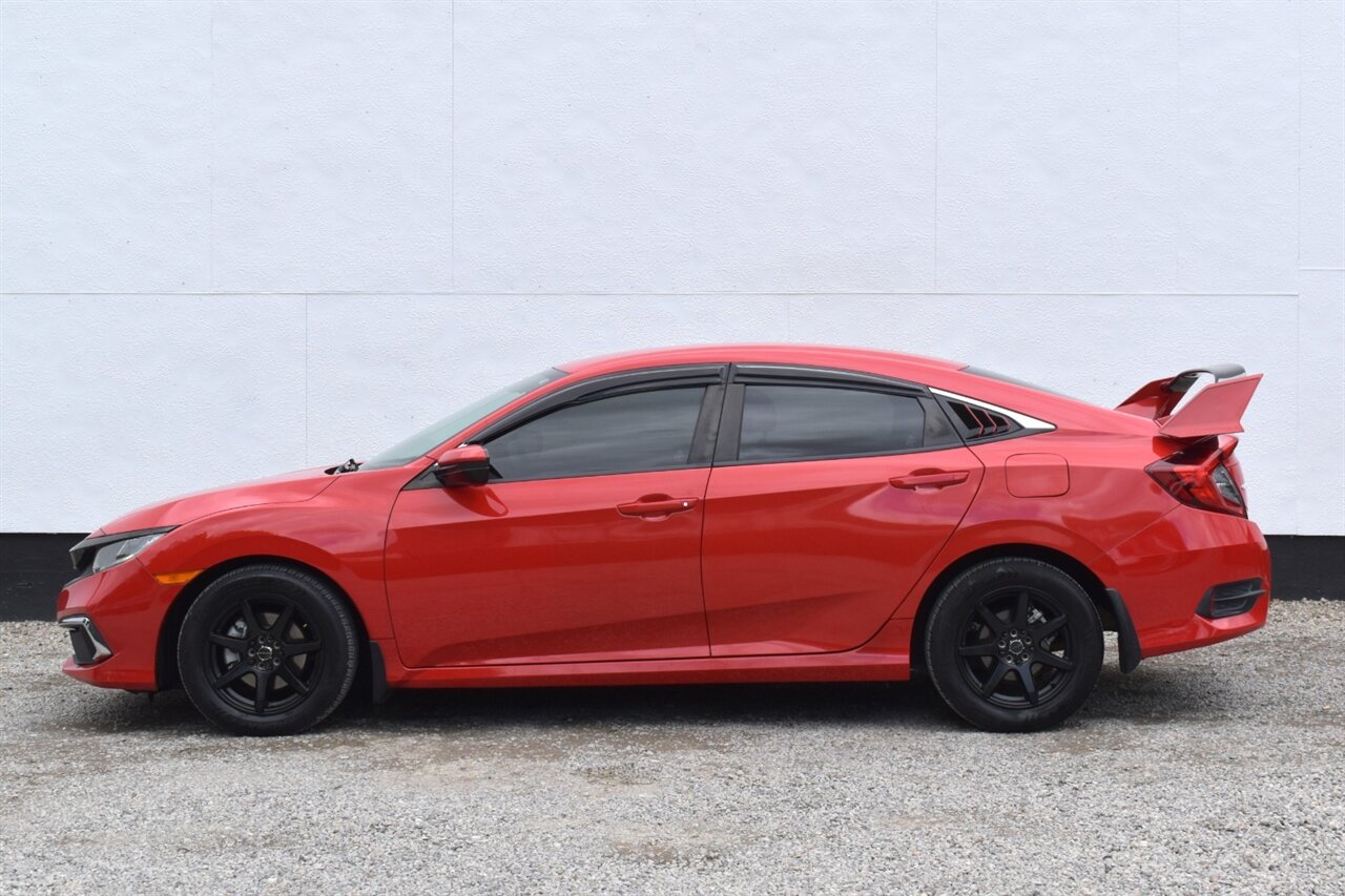2019 Honda Civic LX 4dr Sedan CVT! 30 City MPG! 38 Hwy MPG! Back up Camera! Collision Mitigation! Lane Keeping Assist! Adaptive Cruise Control! Road Departure Mitigation System! Bluetooth! High Wing Spoiler! - Photo 9 - Portland, OR 97266