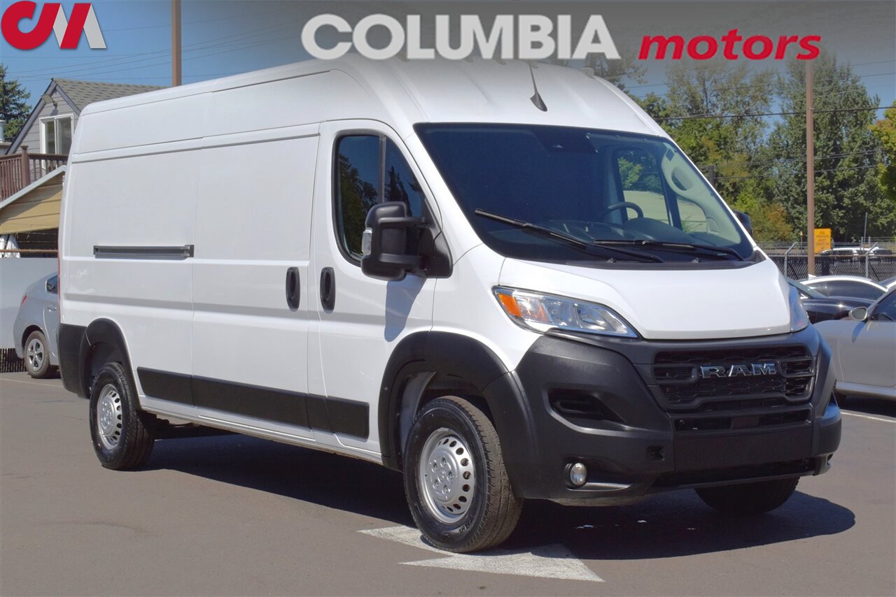 2024 RAM ProMaster Tradesman 2500  159 WB 3dr High Roof Cargo Van w/ Passenger Seat! Rear View Camera! Adaptive Cruise Control! Apple CarPlay! Android Auto! - Photo 1 - Portland, OR 97266