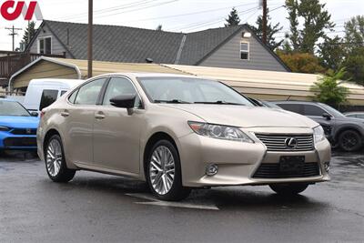 2014 Lexus ES 350  4dr Sedan! Back-up Camera! Blind Spot Monitor! Park Assist! GPS Nav! Bluetooth! Eco/Normal/Sport Mode! Heated & Cooled Leather Seats! Heated Steering Wheel! Power Seats! - Photo 1 - Portland, OR 97266