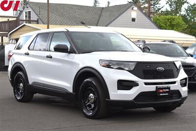 2021 Ford Explorer Police Interceptor Utility  AWD 4dr SUV Backup Cam! Bluetooth w/Voice Activation! Hitch Insert F/Towing! Snow & Sand Mode! Driver Side Spotlight! - Photo 1 - Portland, OR 97266