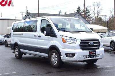 2020 Ford Transit 350 XLT 3dr LWB Low Roof Passenger Van Seats 15 Passengers! Back Up Camera! Cruise Control! Bluetooth w/Voice Activation! AUX & USB Inputs! Active Park Assist! Stability & Traction Control! - Photo 1 - Portland, OR 97266