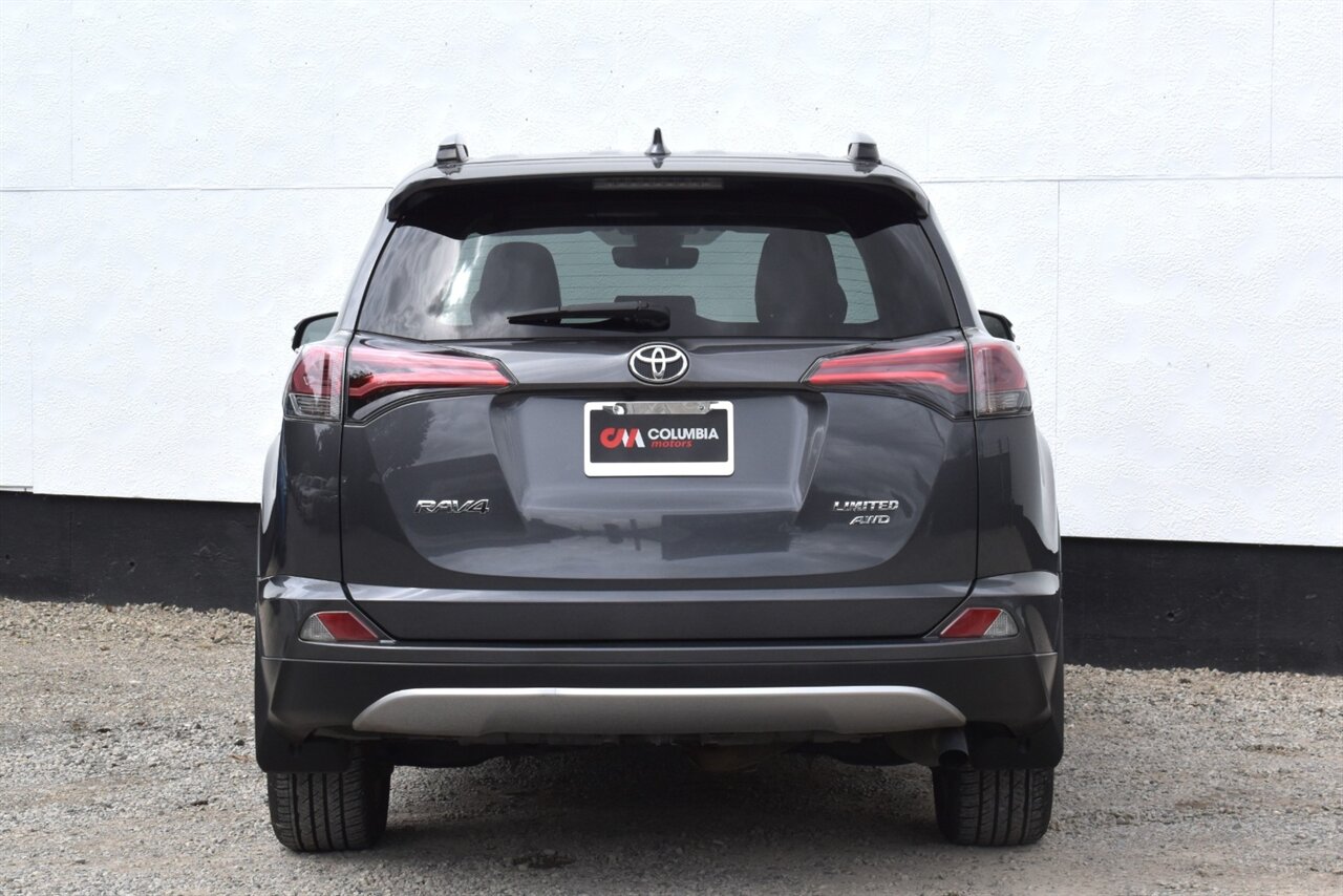 2018 Toyota RAV4 Limited AWD 4dr SUV! Back Up Camera! Lane Departure Alert! Blind Spot Monitor! Navigation! Bluetooth Connectivity! Eco & Sport Modes! Heated Leather Seats! Sunroof! - Photo 4 - Portland, OR 97266