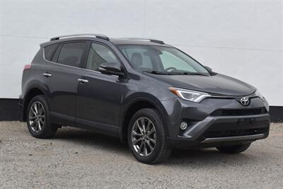 2018 Toyota RAV4 Limited  AWD 4dr SUV! Back Up Camera! Lane Departure Alert! Blind Spot Monitor! Navigation! Bluetooth Connectivity! Eco & Sport Modes! Heated Leather Seats! Sunroof! SUV
