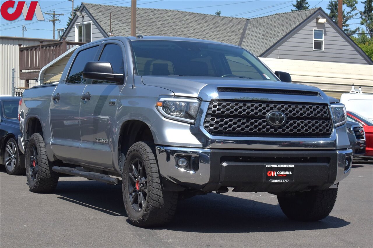 2019 Toyota Tundra SR5 4x4 4dr CrewMax Cab Pickup SB(5.7L V8) Lane Assist! Back Up Cam! Pedestrian Detection! Bluetooth! Navigation! Tow PKG! Tonneau Bed Cover! - Photo 1 - Portland, OR 97266