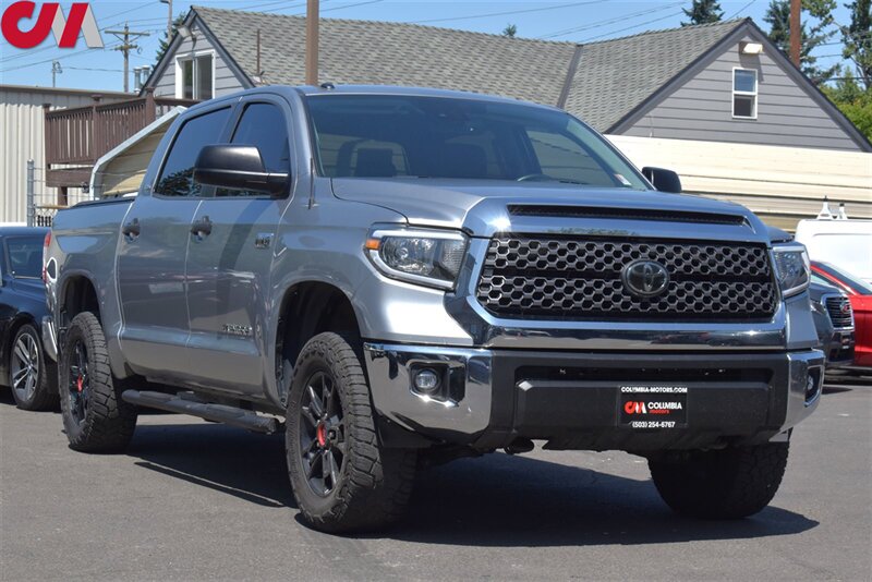 2019 Toyota Tundra SR5  4x4 4dr CrewMax Cab Pickup SB(5.7L V8) Lane Assist! Back Up Cam! Pedestrian Detection! Bluetooth! Navigation! Tow PKG! Tonneau Bed Cover!