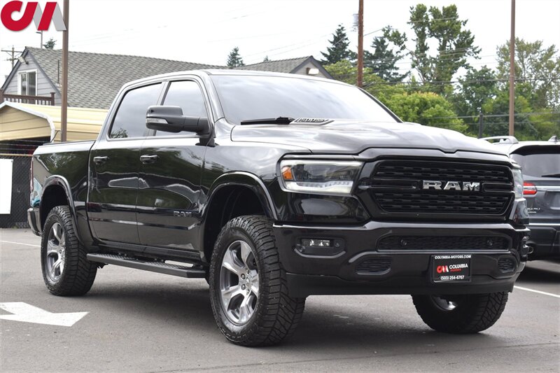 2020 RAM 1500 Laramie  4x4 4dr Crew Cab 5.6 ft. SB Pickup! ParkView Back-Up Camera! Bluetooth! Heated & Cooled Leather Seats! Navi! Tow Pkg! Running Boards! Tonneau Truck Bed Cover!