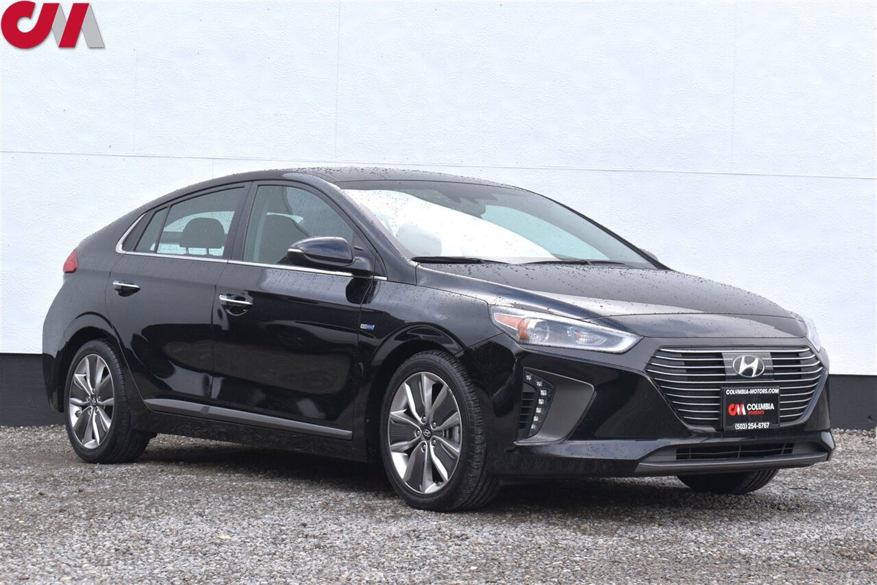 2019 Hyundai IONIQ Hybrid Limited  4dr Hatchback! 55 City Mpg! 54 Hwy Mpg!  + BY APPOINTMENT ONLY + Back Up Camera! Blind Spot Monitor! Lane Assist! Apple CarPlay! Android Auto! Heated Leather Seats! Sunroof! - Photo 1 - Portland, OR 97266