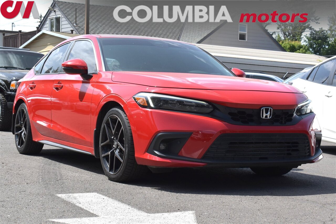 2022 Honda Civic Sport Touring  4dr Hatchback CVT! 30 City MPG! 37 Hwy MPG! Back Up Cam! Blind Spot Monitor! Parking Assist! Bluetooth! Econ & Sport Drive Modes! Navi! Heated Leather Seats! Bose Sound! - Photo 1 - Portland, OR 97266