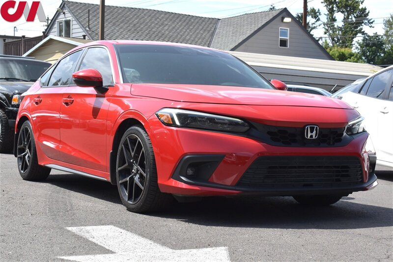 2022 Honda Civic Sport Touring  4dr Hatchback CVT! 30 City MPG! 37 Hwy MPG! Back Up Cam! Blind Spot Monitor! Parking Assist! Bluetooth! Econ & Sport Drive Modes! Navi! Heated Leather Seats! Bose Sound!