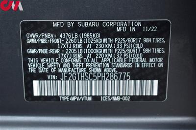 2023 Subaru Crosstrek Sport  AWD 4dr Crossover! EyeSight Assist Tech! X-Mode! SI-Drive! Back Up Cam! Blind Spot Monitor! Apple CarPlay! Android Auto! Heated Leather Seats! Sunroof! Roof Rack! - Photo 24 - Portland, OR 97266