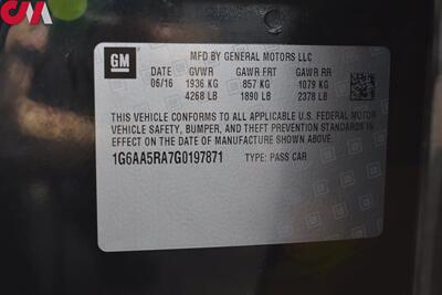 2016 Cadillac ATS 2.5L 4dr Sedan! Push Start! Bluetooth w/Voice Activation! Sport Drive Mode/Sport Suspension! Cruise Control! Bose Sound! Leather Interior! - Photo 28 - Portland, OR 97266