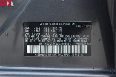 2020 Subaru Impreza Premium AWD 4dr Wagon CVT w/EyeSight Package! Back-Up Camera! Adaptive Cruise Control! Apple CarPlay! Android Auto! Heated Seats! Trunk Cargo Cover! Roof Rails! - Photo 33 - Portland, OR 97266