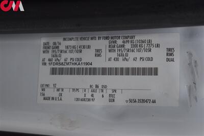 2017 Ford Transit 350 HD  2dr 156 in. WB DRW Chassis w/10360 Lb. GVWR**BY APPOINTMENT ONLY**Bluetooth w/ Steering Wheel Controls! Cruise Control! Pull Out Ramp! Roof Ladder Rack! - Photo 28 - Portland, OR 97266