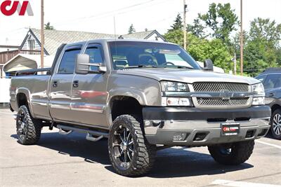 2003 Chevrolet Silverado 2500 LT  4WD LB Bose Sound System! Back Up Cam!  Apple CarPlay! Android Auto! DVD Player w/Screen! Magnum Bed Rails! Tow Hitch! SwingCase Storage Boxes! - Photo 1 - Portland, OR 97266