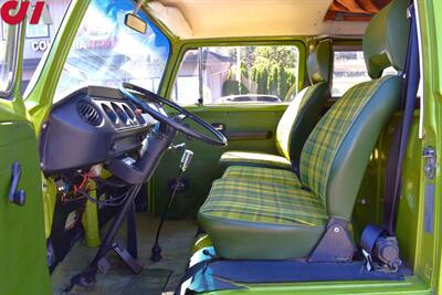 1976 Volkswagen Bus/Vanagon  Westfalia 4-Speed Manual! Bench-To-Bed Conversion! Pop-Top Roof w/Additional Bed Compartment! Propane Stove Top w/Sink! Cooler! Seven Storage Areas! - Photo 14 - Portland, OR 97266