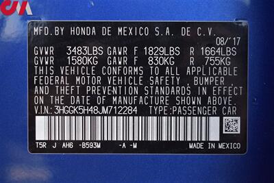 2018 Honda Fit LX 4dr Hatchback CVT! Rear View Camera! Bluetooth w/ Steering Wheel Controls! Econ Mode! Cruise Control! - Photo 27 - Portland, OR 97266