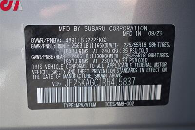 2024 Subaru Forester Sport  AWD 4dr Crossover**BY APPOINTMENT ONLY** EyeSight Assist! X-Mode! SI-Drive! Blind Spot Monitor! Back Up Cam! Apple CarPlay! Android Auto! Heated Seats! Pano-Sunroof! - Photo 36 - Portland, OR 97266